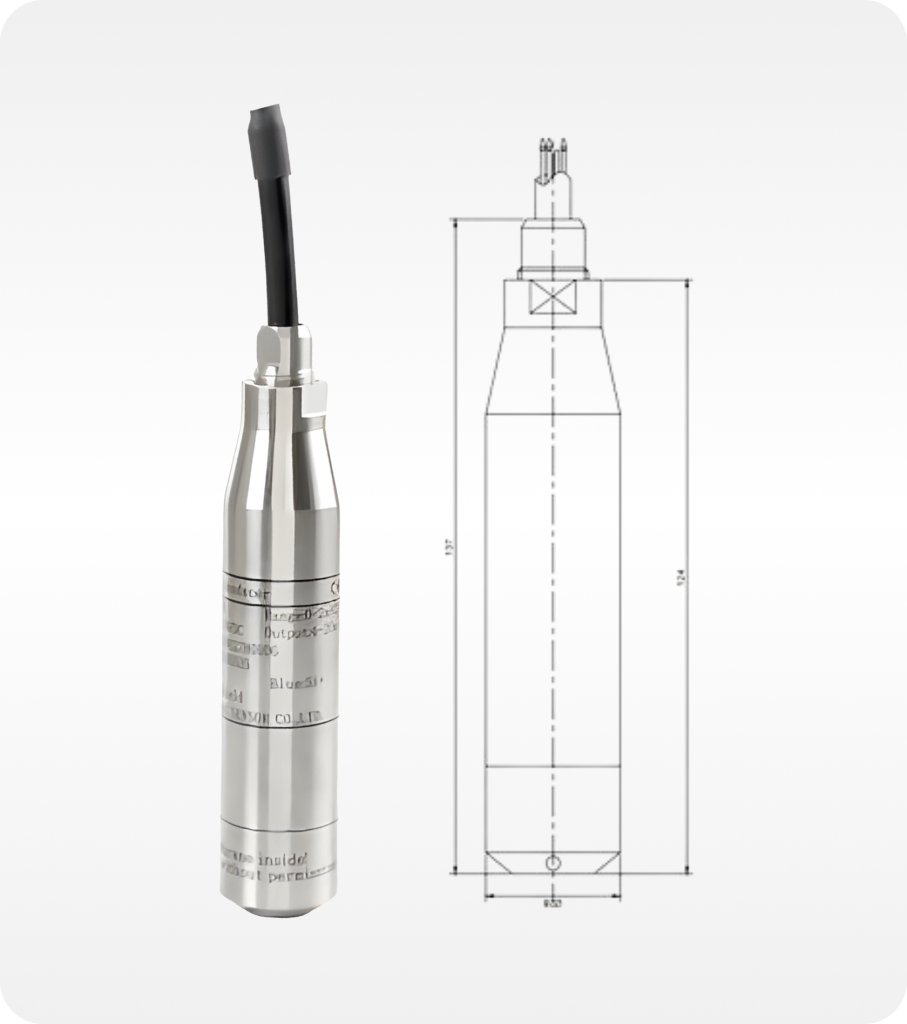 Sensor Tinggi Muka Air Submersible